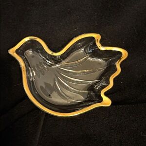 Vintage MIKASA Golden Dove Dish
